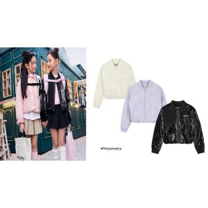 [디스커버리키즈]DKPD14061 여아 샤일로 봄버 패딩 점퍼