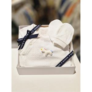 블루독베이비 10 26SS신상(CR)매직포니아일렛바디수트손싸개세트 (461700400200801)