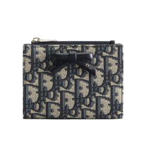 디올 Dior Oblique Dahlia 보우 지갑 S2503OUQY_M928