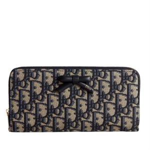 디올 Dior Oblique Voyageur 보우 슬림 지갑 S2501OUQY_M928