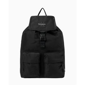 [캘빈클라인]남녀공용 볼드 로고 나일론 플랩 백팩 4D3270G-UB1_