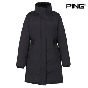 [핑]PING 여성 허리 시보리 구스 다운 점퍼 121C4JA251 BK 패딩