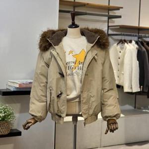 [반에이크]VB5ZPDM314D_모노 토글단추 퍼 패딩점퍼