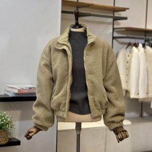 [반에이크]VB5ZPDM316Z_퍼글포켓 양털 패딩 점퍼