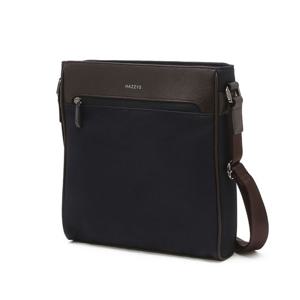 [헤지스]헤지스 네이비 가죽배색 원단 크로스백 WUBA4F915N2