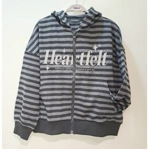 [더데이걸]스트라이프 후드 집업점퍼TGJM26102