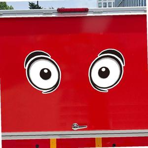 슬픈왕눈이5 고휘도반사 대형 차량스티커 280x332mm