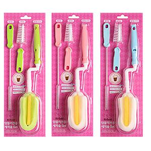 하이비 텀블러 세척솔  세트(3종) / 빨대컵용