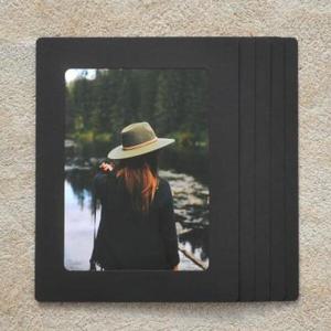 아트박스/모노라이크 페이퍼프레임 플레인 - 5x7 블랙 5매