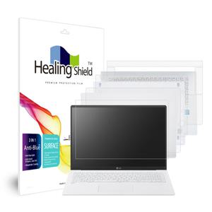 LG 그램 17인치 17Z995 블루라이트차단 1매 외부3종