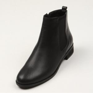 [탠디] 여성화 세미정장 플랫 첼시부츠 716728 블랙