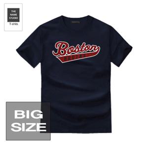 더네임스튜디오 반팔티 보스턴야구 3XL~5XL 빅사이즈 티셔츠