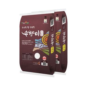 [하루세끼쌀] 25년 햅쌀 수향미 20kg(10kg+10kg) 상등급