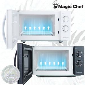 [비밀특가] 매직쉐프 공식 플랫타입 전자레인지 20L 고급형 이중보호 전자파차단 다이얼방식  MEM-GM20F