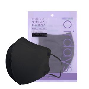 에어데이즈 KF94 더뉴 플러스 마스크 대형 블랙 10매 특대형