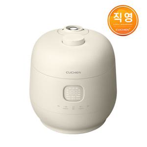 쿠첸 브레인 미니 풀스텐 듀얼프레셔 3인용 IH전기압력밥솥 크림옐로우 CRT-TWS0310CY