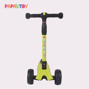 알파카 몬스터휠 킥보드 어린이 스쿠터 (접이식) 그린