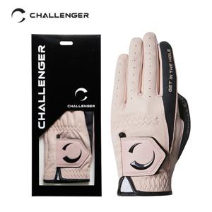 [챌린저] 여성 컬러 배색 양피 장갑(왼손)