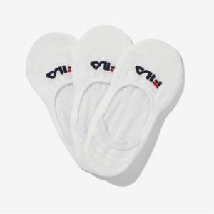 [휠라키즈] 키즈 3매입 베이직 로고 덧신양말 (FK3SCF5377X_OWH)