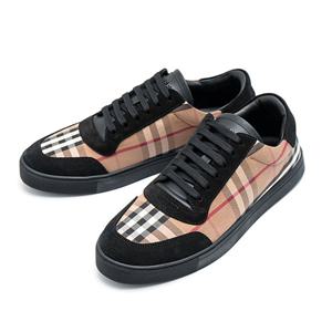 버버리 빈티지 체크 코튼 스니커즈  8061756  8730 브라운