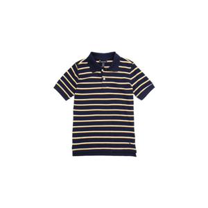 [FW 시즌오프 40%]  [키즈] 코튼 피케 스트라이프 셔츠 (네이비) (BBNTKB2680QDF)