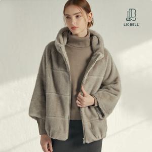 리오벨[TAG가99,000]케이프 반후드 자켓