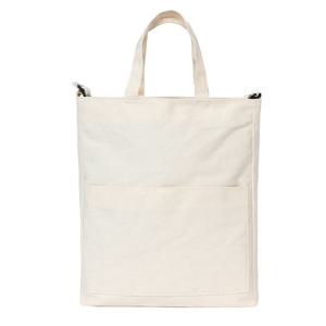 아이보리- 다용도 포켓 에코백 숄더백 크로스백 무지