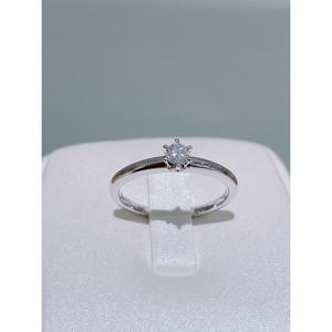 미니골드 9hearts 1부 베이직 6프롱 링(플래티늄 950) RAAS5002D