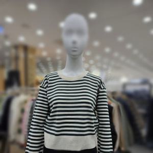 [플라스틱아일랜드]스트라이프 니트 티셔츠 PP7XD303_DJ