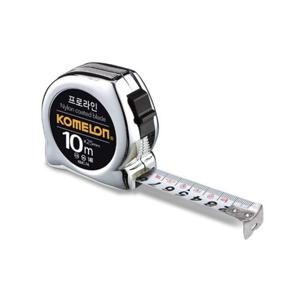 코메론 줄자 프로라인-크롬 KMC-74 10M 휴대용줄자 (1개)