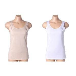 [비비안(언더웨어)]고급 순면 80수 베이직한 기본 여성 나시런닝 RU7280