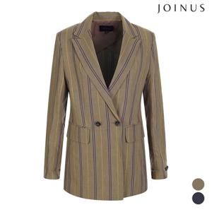 더블 버튼 스트라이프 자켓_JAAU5-CJK220