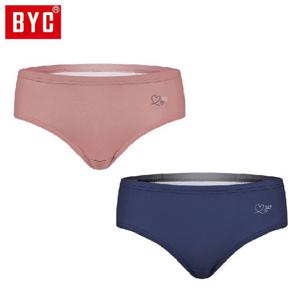 팬티 BYC 여성 미디 2매입 위생팬티 DOLP1314