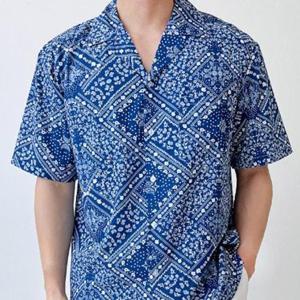 [라일리] Rly 남자 오버핏 바캉스 셔츠 남방 DJJ121