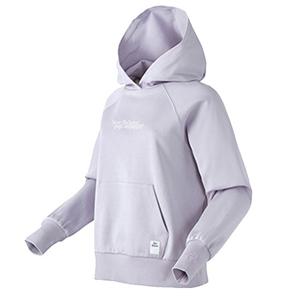 뉴발란스 여성 소프트 후드티 긴팔티 NBN0C1W212 라이트퍼플