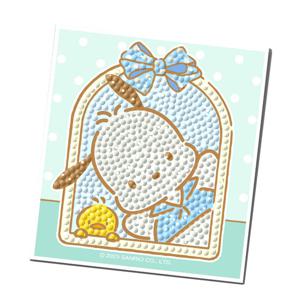 산리오 보석십자수 스티커 하우스 포차코 BST1-31