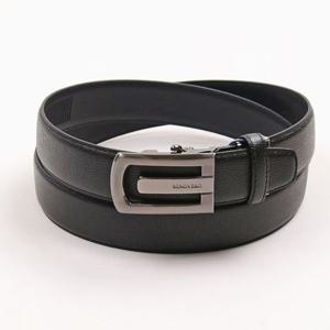 베노베로 24년 신상 심플버클 남성 소가죽 블랙 자동 벨트 (선물추천) BKF1ACB1243-K1