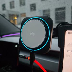 에어그립 맥 스노우2 플러스 Qi2 쿨링 냉각 차량용 맥세이프 폰 거치대