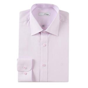 [에스티듀퐁(셔츠)]와이셔츠룩/핑크 슬림핏 카라뒷고대 포인트 정장룩코디 SE4FM21LS313SPK