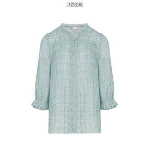 [올리비아하슬러(여성)]프린트쉬폰블라우스 DFBL202