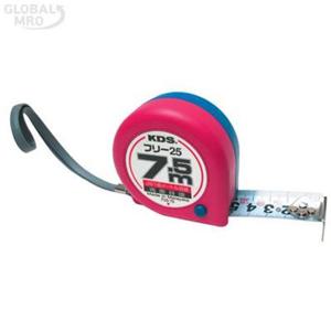 KDS 케이디에스 줄자 수동 (프리형) F25-75BBP 7.5m