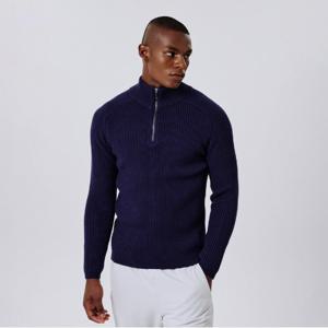 [스파이더] 남성 울 블렌딩 하프집업 맨투맨 티셔츠 SPJWCNRL206MNVY