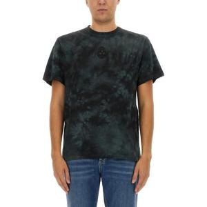 알렉산더맥퀸 남성 블랙 반팔 티셔츠 808915_QXABL1000