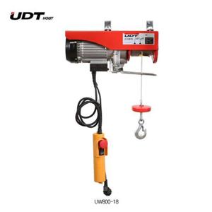 UDT 미니 윈치 전동 호이스트 크레인 도르레 UW800-18