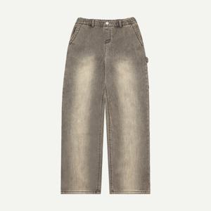 행텐틴즈 퍼 본딩 세미와이드 카펜터 데님팬츠_044(14490-055-80