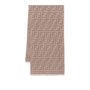 펜디 머플러 스카프 FXS460ASNAF0VC9 Taupe