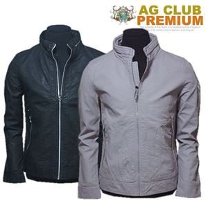 가죽점퍼 PU31 절개포인트 WS