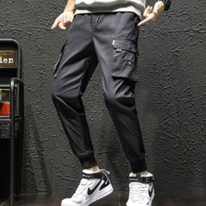 시보리조거팬츠 포켓 카고바지 허리밴딩바지