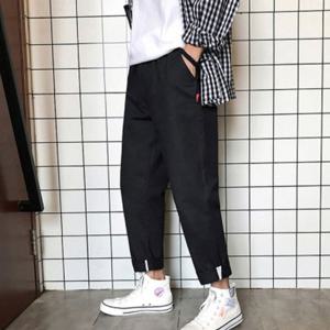 남성 캐주얼 허리밴딩 편한 나들이 외출복 바지 팬츠