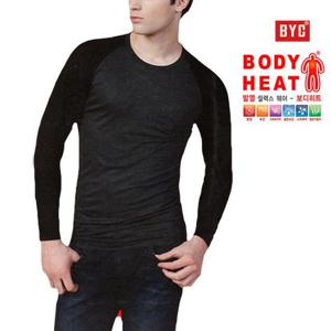 BYC 보디히트 라그랑 레귤런 긴팔티 웜 내의 상의